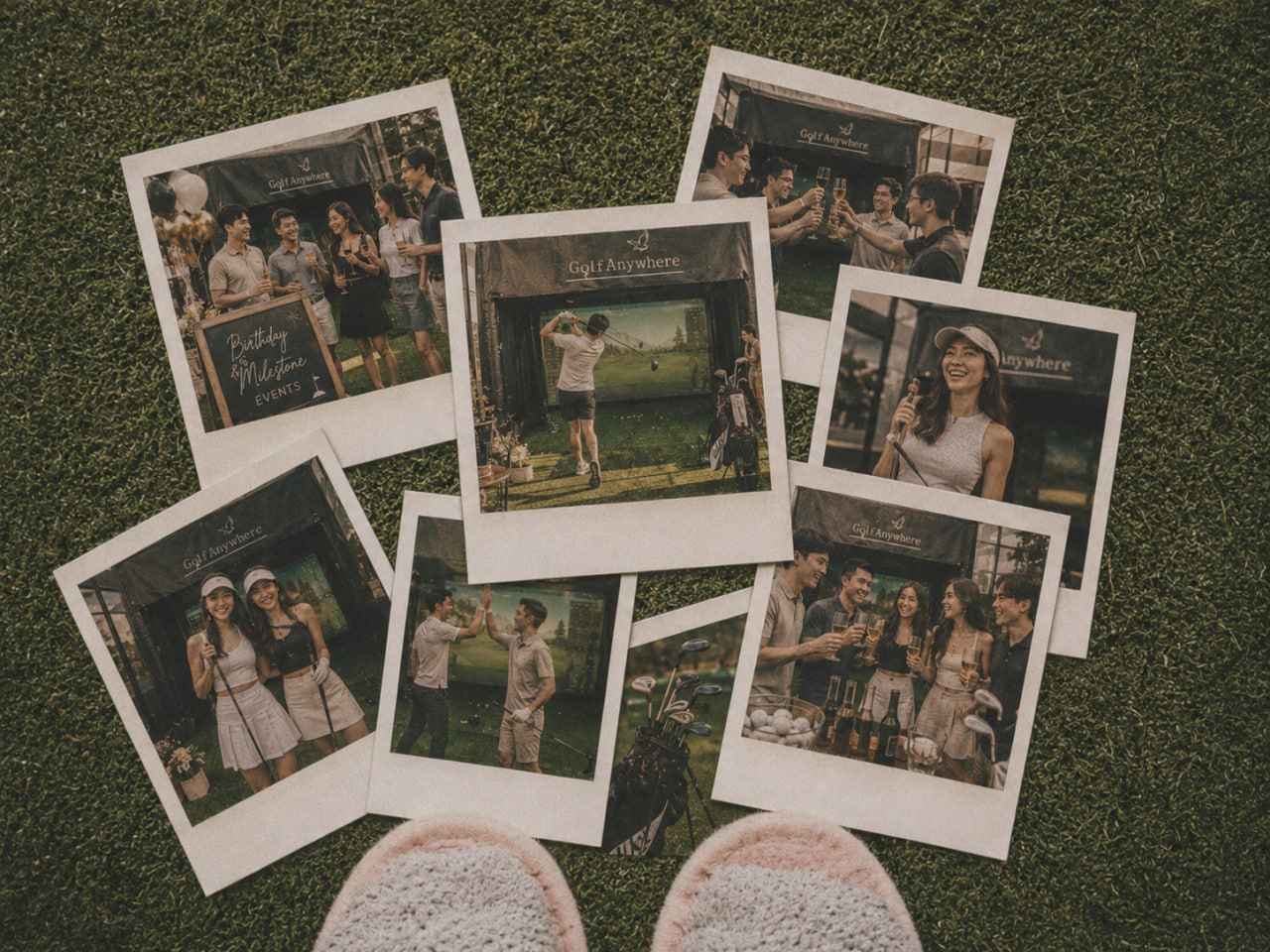 Birthday and milestone golf event